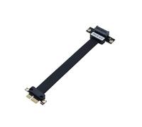 Uxsjakjsd Carte Riser 20 cm PCIE X1 Extender 16 Gbit/S PCI Express 4.0 X1 vers X1 Câble D'Extension PCIE 1X pour Ordinateur A