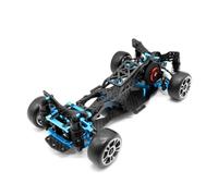 Uxsjakjsd Châssis de Course pour Voiture RC Drift à Bricoler pour Voiture RC Mini 1/10, Kit de Châssis pour Voiture RC Version Kit de Voiture de Dérive