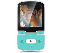 Uxsjakjsd Clip Style Player MP3 avec Bluetooth 5.3 HiFi sans Perte Sound FM Radio pour Les Sports en Cours D'Exécution de la Carte TF de 32 Go