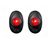 Uxsjakjsd Clips D'Alerte de Tension Étanches pour Clôture Électrique 2pcs Indicateur de Clôture Électrique Détecteur de Défaut de Clôture pour Ferme