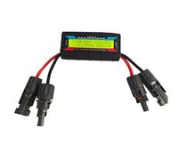 Uxsjakjsd Compteur de Puissance 150 A pour Modèle D'Avion RC, Analyseur de Puissance, Compteur de Courant, Testeur D'Énergie Solaire avec Connecteur