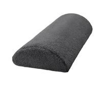 Uxsjakjsd Coussin de Jambe Multifonction Demi-Rouleau, Coussin Inclinable pour Les Pieds, Traversin en Mousse à Mémoire de Forme Haute Résilience, Gris