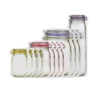 Uxsjakjsd de Rangement Alimentaires Refermables, de Bouteilles Réutilisables, de Rangement de Cuisine