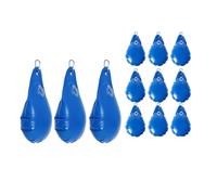 Uxsjakjsd d'eau de Piscine avec Crochets - Lot de 12 Lests pour Bâche de Piscine, Lests Anti-Fuites en PVC Épais pour Piscines Hors Sol