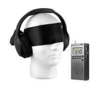 Uxsjakjsd Dispositif D'Enquête avec Kit D'Équipement de 3 PCS, Écouteurs en Boîte et Bandeau pour Le Bureau à Domicile Extérieur