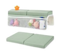 Uxsjakjsd Ensemble de Genouillères et Coudières de Bain Antidérapantes et Confortables pour, Tapis de Bain, Support pour les Genoux et les Bras, Vert