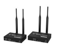 Uxsjakjsd Extenseur HD sans 200M 1080P Transmission -Compatible pour Extension Vidéo de Projecteur sur Ordinateur Portable TV Moniteur