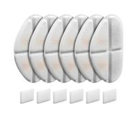 Uxsjakjsd Filtres et Éponges de Pompe pour Distributeur d'eau pour Chien 7 L/1,8 Gal, Filtre de Remplacement pour à Eau pour Chat 6+6