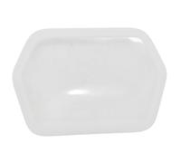 Uxsjakjsd Housse de Protection ÉTanche en Silicone pour ÉCran de Tableau de Bord de Trottinette ÉLectrique ZT3 Pro, ÉTui de Protection Blanc