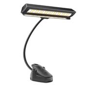 Uxsjakjsd Lampe de Pupitre Rechargeable - Clip - On pour Piano de Musicien, Portable, USB - C, pour Piano, Orchestre, Podium, Chevalet