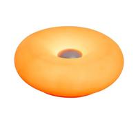 Uxsjakjsd Lampe de Table avec Prise USB, Lumière Décorative pour Salon, Salle à Manger, Chambre à Coucher, Lumière D'Ambiance, Design Donut, Orange.