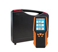 Uxsjakjsd LCD en Temps Réel Affichage de la Précision Du Détecteur de Radon à Long Terme Kit de Test Moyen à Court Terme pour L'École à Domicile