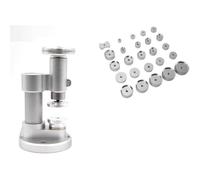 Uxsjakjsd Machine à Presser Le Verre du Couvercle de la Montre E25 Ensemble D'Outils de Réparation en Verre de Couvercle Inférieur