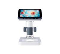 Uxsjakjsd Microscope Électronique à Écran IPS de 4,5 Pouces, Portable, Haute Définition, Manuel de Réparation de Téléphone Portable, Mise au Point Manuelle, Magnification 1080p 1000X