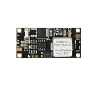 Uxsjakjsd Module Abaisseur DC-DC Stabilisateur de Tension 6,5V-60V à 5V/12V, Convertisseur de Puissance Mini à Profil Bas 12V.