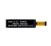 Uxsjakjsd Module D'Écran D'Affichage Série SPI à Haute Définition SPI 3,12 Pouces OLED 1311 Contrast de Poup