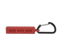 Uxsjakjsd Organisateur de Rangement pour Embouts de Tournevis en Plastique, Boîte de Rangement pour Embouts de Tournevis, Clip de Rangement pour Forets pour, Rouge.