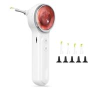Uxsjakjsd Otoscope avec Léger, Otoscope Numérique HD 720p, Écran IPS de 1,85 Pouce, Appareil Photo à Outils de Retrait de Cire D'Oreille, Caméra de L'Oreille Vidéo
