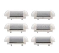Uxsjakjsd Outil de Soins Aux Pieds Têtes 6pcs Remplacement Callus Remover Refill Dead Skin Grinder Roulers File Feet Care Tool