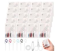 Uxsjakjsd Outils de Couture Portables Mini Trousse de Couture Boîte D'Aiguilles et de Fils 48 Boîtes