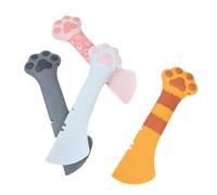 Uxsjakjsd Ouvre-Boîte Multifonctionnel pour Animaux de Compagnie, Cuillère pour Nourrir Les Chiots, Pelle pour Mangeoire pour et Chiens, Vaisselle pour Animaux de Compagnie
