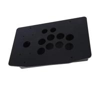 Uxsjakjsd Panneau en Acrylique pour Joystick DIY pour Jeux Vidéo Rétro, Boîtier de Panneau de Joystick DIY, Peut Être Installé avec des Boutons de Joystick.