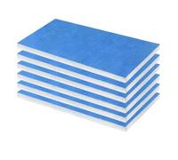 Uxsjakjsd Piece Airbrush Sprays Booth Filtres, 6 Pack pour le Remplacement des Cabines D'Échappement de Cabine de Peinture