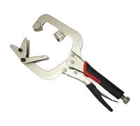 Uxsjakjsd Pince à Souder de 14 Pouces, Pince à Souder en Acier, Pince Vigoureuse, Pince à Angle Droit, Buse Réglable, Pince pour Tuyaux de Soudage.