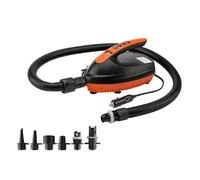 Uxsjakjsd Pompe à Air 12V, Gonfleur Électrique à Palette pour Véhicule, Planche de Surf, Kayak, Bateau,