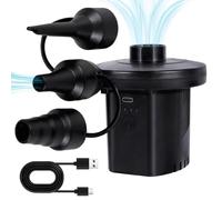 Uxsjakjsd Pompe Électrique 2000mAh Pompe à Air USB Rechargeable sans pour Flotteurs de Piscine, Gonflable, de Rangement sous Vide, Gonflage et Dégonflage B