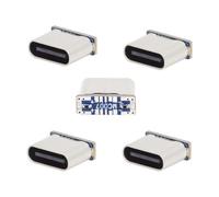 Uxsjakjsd pour Le Soudage de PCB, 5PCS Adaptateur C Type- Jack 5PIN SMD SMT Prise Port de Charge Adaptateur de Réparation DIY