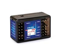 Uxsjakjsd Récepteur Gyroscopique PPM 2 Canaux 4,8-6 V CC pour Émetteur P6FP/P10F/P10FG, Voiture, Camion, Bateau-Citerne.