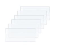 Uxsjakjsd Remplacement de la Vitre du Cabinet de Sablage - 6 Pièces de Film Abrasif de Sablage - Polyester 23 X 11 Pouces A