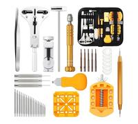 Uxsjakjsd Remplacement des Batteries de Montre Kit de Tournevis à Outils de Réparation de Montre