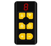 Uxsjakjsd TéLéCommande MultifréQuence 8 Canaux pour Portail, Porte, Volet Roulant, Porte de Garage, Porte ÉLectrique, Copie de TéLéCommande B