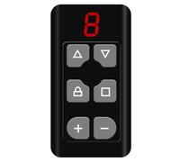 Uxsjakjsd TéLéCommande MultifréQuence 8 Canaux pour Portail, Porte, Volet Roulant, Porte de Garage, Porte ÉLectrique, Copie de TéLéCommande D
