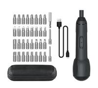 Uxsjakjsd Tournevis Électrique Rechargeable Sans Multifonction Manuel et Automatique Mini Ensemble D'Outils Électriques