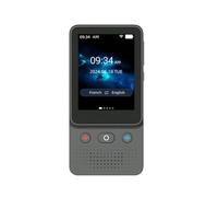 Uxsjakjsd Traducteur en Temps Réel T21 avec Écran HD, 138 Langues et 17 Langues Hors Ligne, Wi-Fi 2,4 G, Voix et Photo.