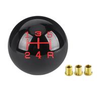 UYAERWA Pommeau De Levier De Vitesse Avec Adaptateur M8 M10 M12, 5 Vitesses, Boule Ronde, Automatique, Manuel, Universel Pommeau De Levier Pour Voiture(Large font)