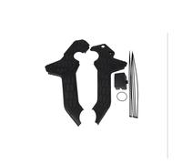 UYCHYTQR Aileron Moto Accessoires De Moto pour CRF300L CRF 300L CRF 300 L Protection De Cadre Protection Latérale Couvercle De Carénage Panneau De Protection(Noir)