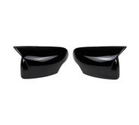 UYCHYTQR Couvercle de rétroviseur latéral Cache Rétroviseur Latéral pour F&ord pour Ranger T6 pour Wildtrak 2012-2021(Noir Brillant)