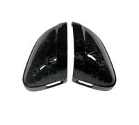 UYCHYTQR Couvercle de rétroviseur latéral Coques De Rétroviseurs Latéraux pour VW pour Golf MK8 2020-2022 pour E-Golf 2024(avec Trou)