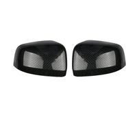 UYCHYTQR Couvercle de rétroviseur latéral Couverture De Poignée De Porte Extérieure De Voiture Couverture De Rétroviseur pour VW pour Routan 2009-2012(Mirror Cover Carbon)