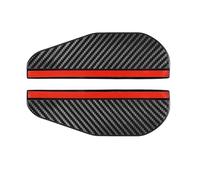 UYCHYTQR Couvercle de rétroviseur latéral Rétroviseur De Voiture Pluie Sourcil Couverture pour Mercedes pour Benz pour B C E S A Classe C200L GLC GLK CLA GLA(Fibre de Carbone)