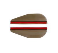 UYCHYTQR Couvercle de rétroviseur latéral Rétroviseur De Voiture Pluie Sourcil Couverture pour Mercedes pour Benz pour B C E S A Classe C200L GLC GLK CLA GLA(Noir)