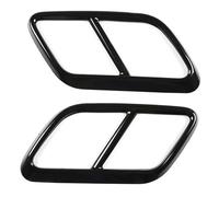 UYCHYTQR Gorge arrière Queue pour L&and R&Over pour R&Ange R&Over pour Velar 2017-2021 Voiture Tuyau D’échappement Couvercle Garniture Accessoires(C)