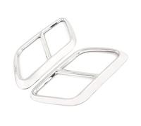 UYCHYTQR Gorge arrière Queue pour L&and R&Over pour R&Ange R&Over pour Velar 2017-2021 Voiture Tuyau D’échappement Couvercle Garniture Accessoires(Un)