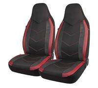 UYCHYTQR Housses siège Auto Housse De Protection Universelle pour Siège Baquet À Dossier Haut Coussin en Maille pour Siège Auto Ensembles Housses siège Auto(Rouge)