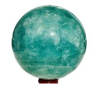 UYCUODLUY 1 boule de cristal quartz en fluorite verte 1500 à 1600 g