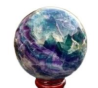 UYCUODLUY 1 boule de cristal quartz fluorite colorée 900 à 1000 g